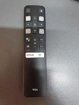 שלט קטן  לטלויזית TCL -XRC802V