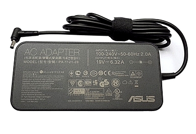 מטען מקורי למחשב נייד Asus 120W 19V 6.32A – חיבור 4.5x3 מ״מ