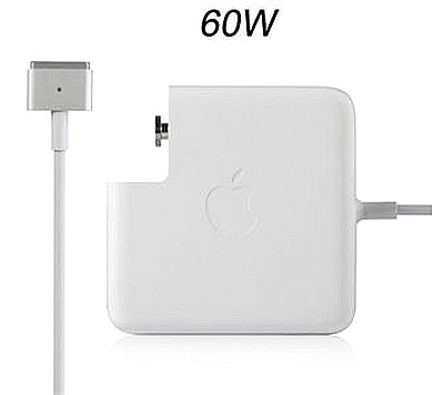 מטען מקורי למחשב נייד Apple 60W 16.5V 3.65A – חיבור MagSafe 2
