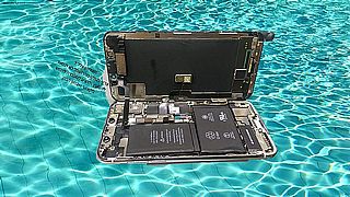 האייפון נפל למים מה לעשות ?